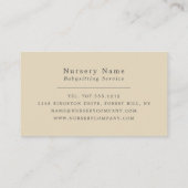 Sweet Children, Babysitter, Dagopvang, Nursery Visitekaartje (Achterkant)