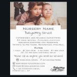 Sweet Children Babysitter, Dagverzorger, Nursery A Flyer<br><div class="desc">Sweet Children,  Babysitter,  Daycare,  Nursery Adverteren Flyer door de Visitekaartje winkel.</div>