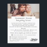 Sweet Children Babysitter, Dagverzorger, Nursery A Flyer<br><div class="desc">Sweet Children,  Babysitter,  Daycare,  Nursery Adverteren Flyer door de Visitekaartje winkel.</div>