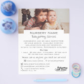 Sweet Children Babysitter, Dagverzorger, Nursery A Flyer (Enkel)