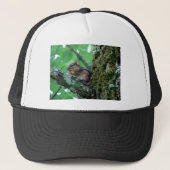 Sweet Chipmunk in een boom Apparel en Gifts Trucker Pet (Voorkant)