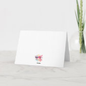 Sweet Chirps Baby Bird bedankkaart (Achterkant)