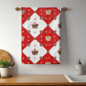 Sweet Chocolate-behandelingen Moderne kerstWaterve Theedoek