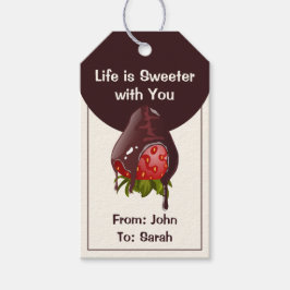 Sweet Chocolate Dip Strawberry Anniversary Cream Cadeaulabel