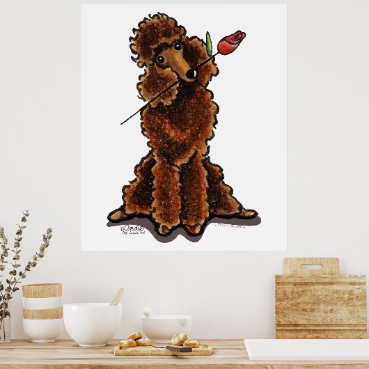 Sweet Chocolate Podle Valentijnse Poster (Keuken)