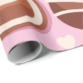 Sweet Chocolate Truffle Pattern Cadeaupapier (Rol Hoek)