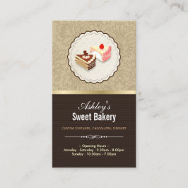 Sweet Chocolates Cupcakes Dessert - Bakkerij-winke Visitekaartje