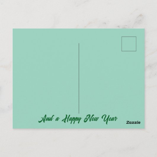 Sweet Christmas-Briefkaart Briefkaart (Achterkant)