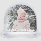 Sweet Christmas One foto Sneeuwbol (Achterkant)