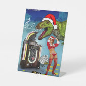 Sweet Christmas Song Reclamebord Met Voetstuk (Voorkant)