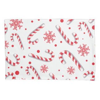 Sweet Christmassy Snoep Bar Pattern Kussensloop