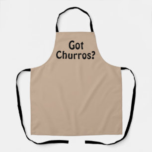 Sweet Churros Tan Black Baking Schort