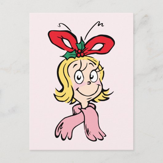 Sweet Cindy Lou Who Portrait Briefkaart (Voorkant)