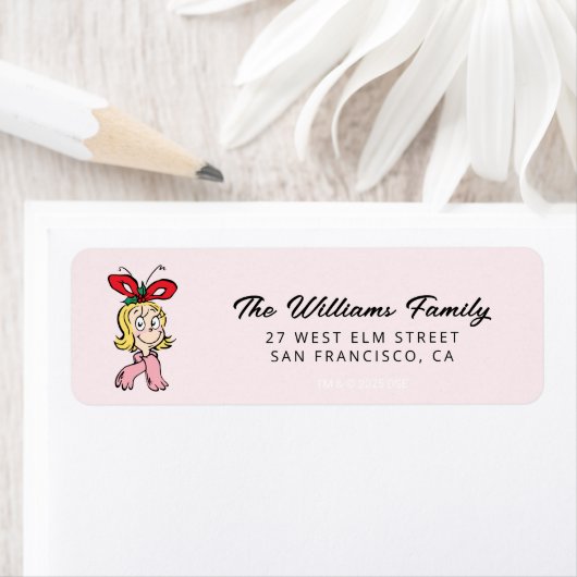 Sweet Cindy Lou Who Portrait Etiket (Insitu)