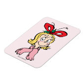 Sweet Cindy Lou Who Portrait Magneet (Linkerzijde)
