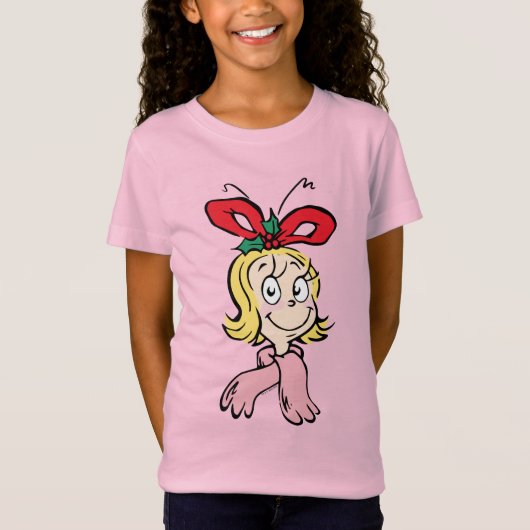 Sweet Cindy Lou Who Portrait T-shirt (Voorkant)