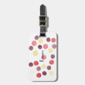 Sweet Circles Bagagelabel (Voorkant verticaal)