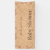 Sweet Citrus Bliss: een frisse nieuwe beginnende b Spandoek (Verticaal)