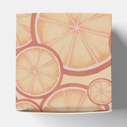 Sweet Citrus Bliss: een nieuw begin Bedankdoosjes (Bovenkant)