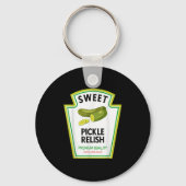 Sweet Ckle Relish Funny Condiment Costume Party Ma Sleutelhanger (Voorkant)