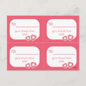 Sweet Classroom Valentijn's Day Custom Foto Kaarte Feestdagenkaart (Achterkant)