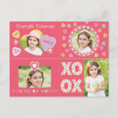 Sweet Classroom Valentijn's Day Custom Foto Kaarte Feestdagenkaart (Voorkant)