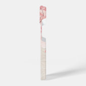 Sweet classy stylish Grunge botanical Bonjour iPhone Hoesje (Linkerkant)