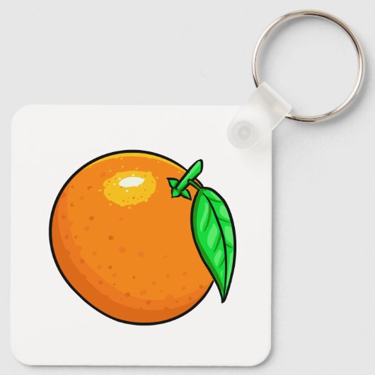 Sweet Clementine Sleutelhanger (Achterkant)
