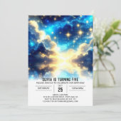 Sweet Clouds Celestial Digitale Verjaardag Kaart (Staand voorkant)