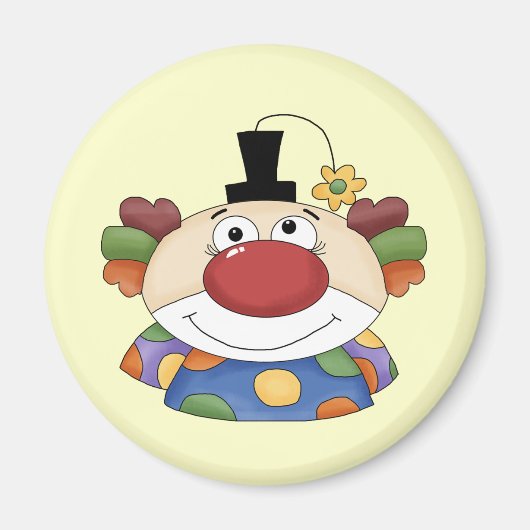 Sweet Clown Face Magneet (Voorkant)