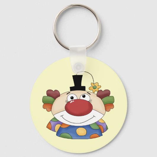 Sweet Clown Face Sleutelhanger (Voorkant)