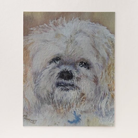 Sweet Cock-a-Poo Mix Puppy Legpuzzel (Verticaal)