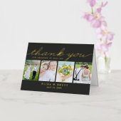 Sweet Collage Gefluste Folie Dank je creditcard Folie Wenskaart (Orchidee)