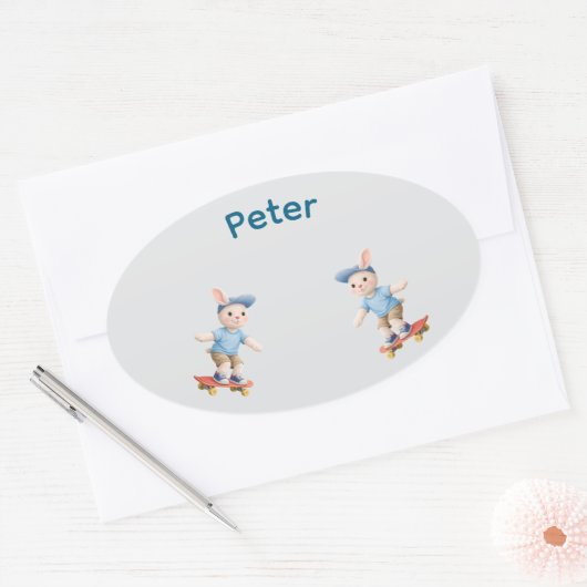 Sweet Collection Ovale Sticker (Envelop)