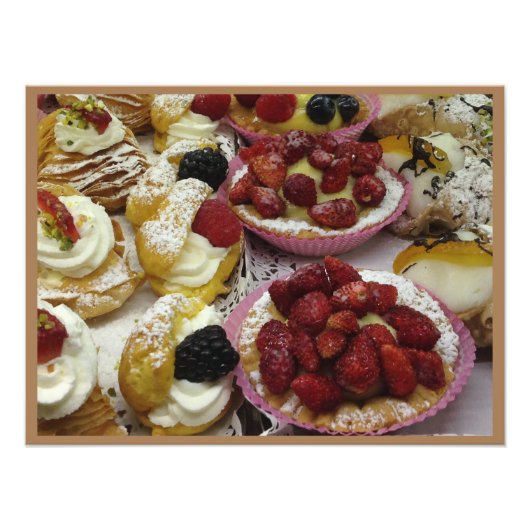 Sweet Colorful Fruit Foto Afdruk (Voorkant)