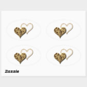 Sweet Cookie Love Ovale Sticker (Vel)