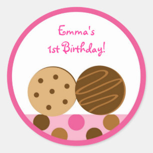Sweet Cookie Stickers Envelope Seals