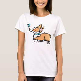 SWEET CORGI KISSES. T-SHIRT