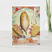 SWEET Corn Moon FAIRY Wenskaart augustus w/envlp Kaart (Voorkant)