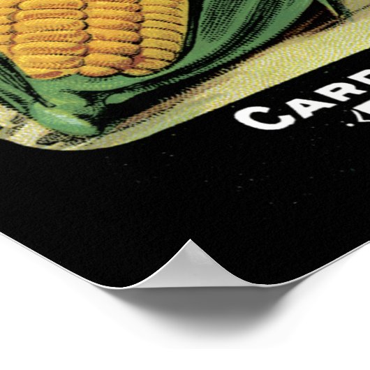 Sweet Corn  Seed Packet Poster (Hoek)