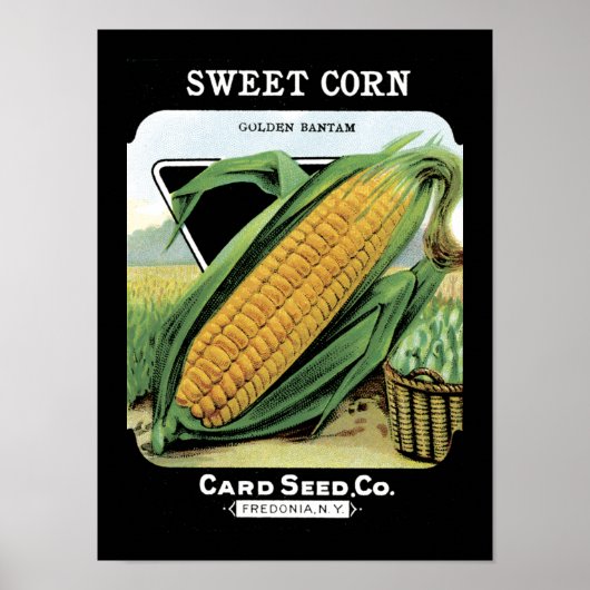 Sweet Corn Seed Packet Poster (Voorkant)
