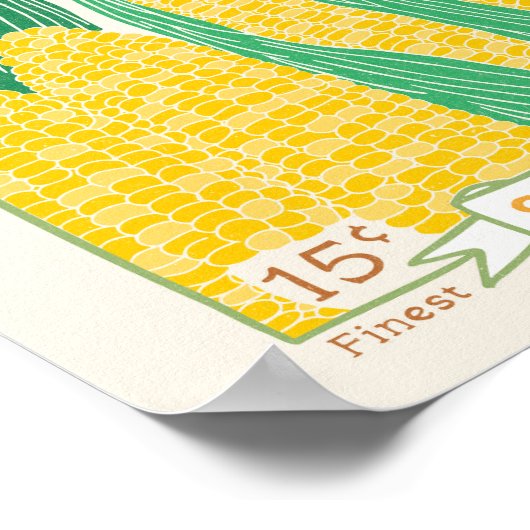 Sweet Corn Seed Packet Poster (Hoek)
