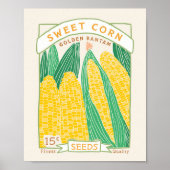 Sweet Corn Seed Packet Poster (Voorkant)