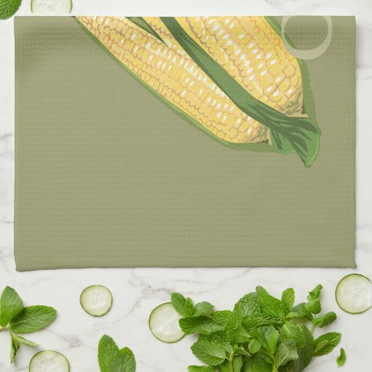 Sweet Corn Theedoek (Gevouwen)