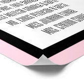 Sweet Couture Paris Theme Bridal Birthday Party Poster (Hoek)