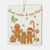 Sweet & Cozy Gingerbread Family Christmas Ornament (Links)