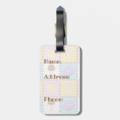 Sweet Cravings Bagagelabel (Achterkant verticaal)