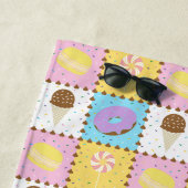 Sweet Cravings Beach Towel Strandlaken (In situ)