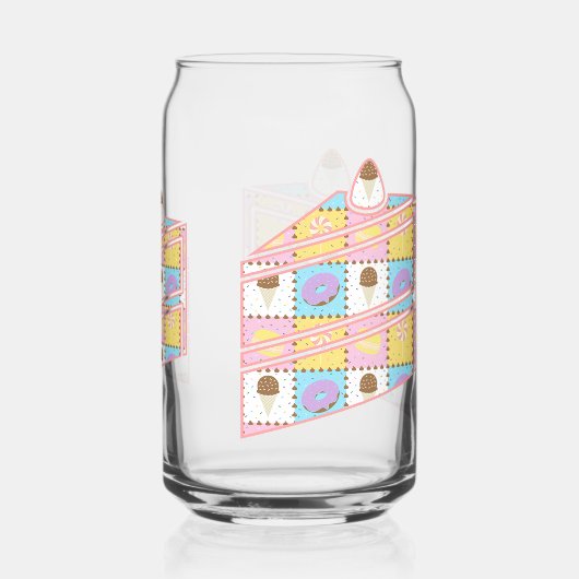 Sweet Cravings Blikvorm Glas (Achterkant)