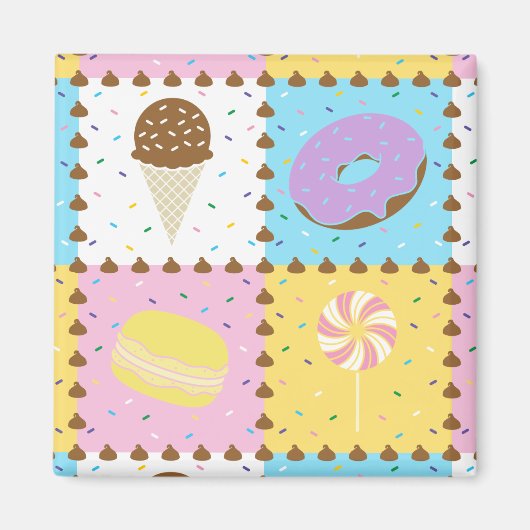 Sweet Cravings Magnet (Voorkant)